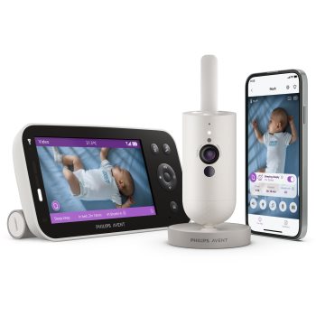 Philips Avent Premium Connected SCD971/26 monitor video inteligent pentru bebeluși - imagine 2